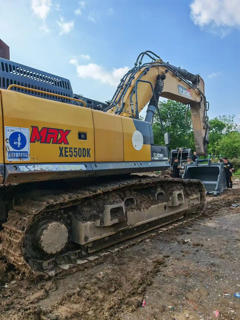 [Grandes necessidades · Imagem acima direta sem lavagem] XCMG 550DK MAX escavadeira pesada Platinum Power Real 2913 horas preço não é alto no final de 2021
